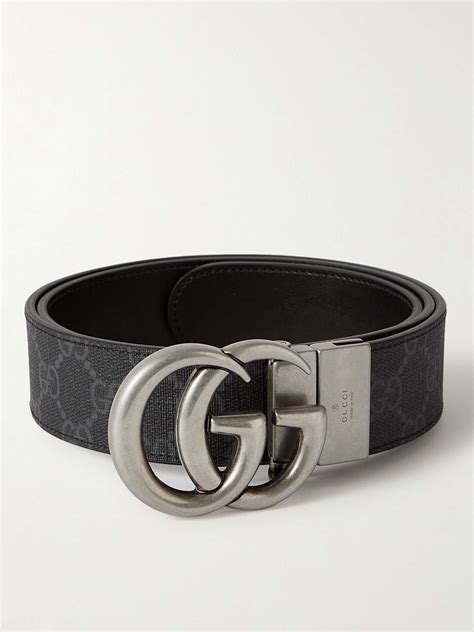 black grey and beige gucci belt|Gucci marmont leather belt.